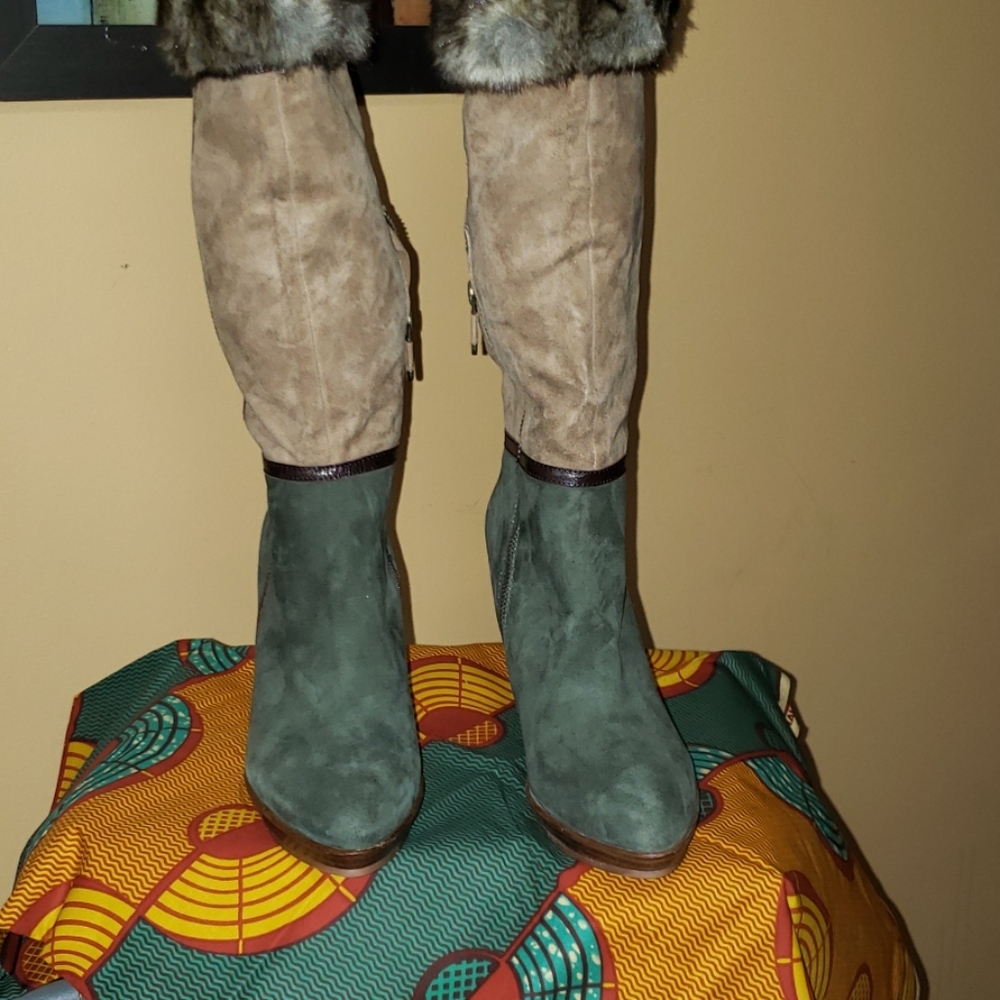 Multi color boots - Picture 3 of 12